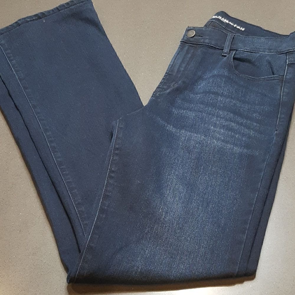 Old Navy Micro Flare Mid Rise Tall Jeans